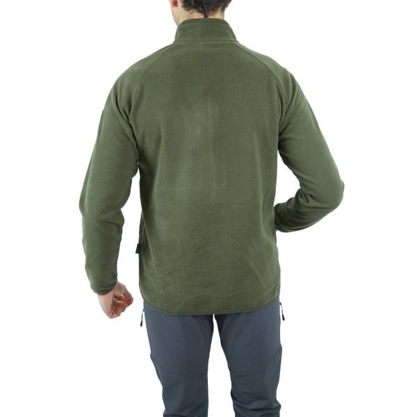 Alpinist Motus Tam Fermuarlı Polar HAKİ
