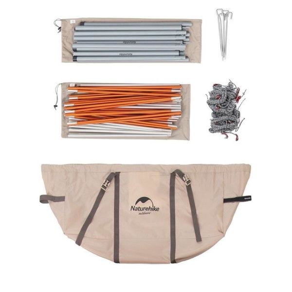 Naturehike Cloud Vessel UPF50+ Snow Skirt 4-6 Kişilik Tünel Çadır