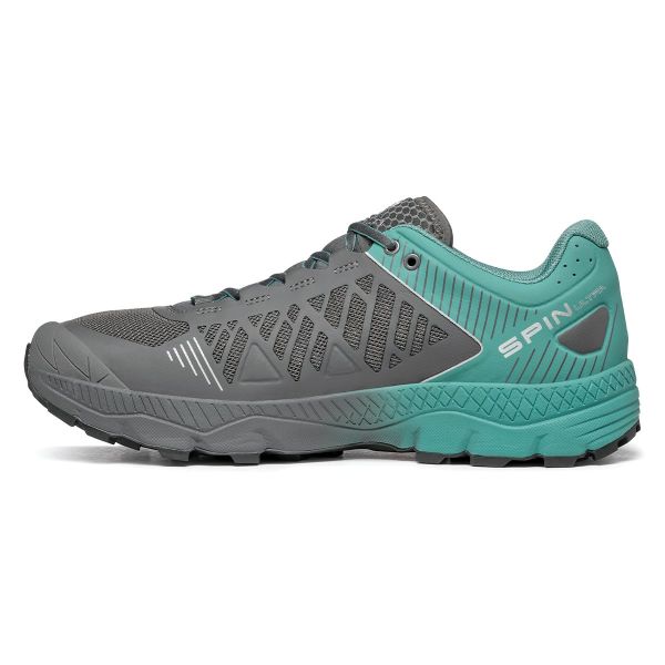Scarpa Spin Ultra Kadın Koşu Ayakkabısı Iron - Deep Sea