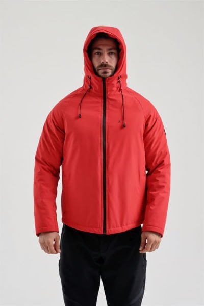 Exuma Erkek Kayak Montu Kırmızı