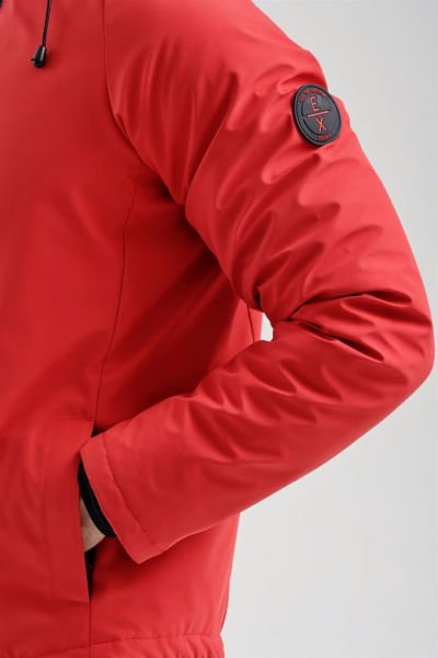 Exuma Erkek Kayak Montu Kırmızı