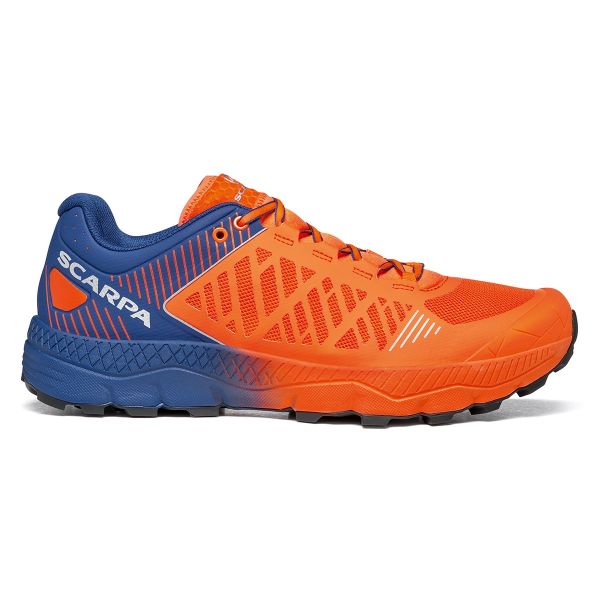 Scarpa Spin Ultra Erkek Koşu Ayakkabısı Orange - Blue