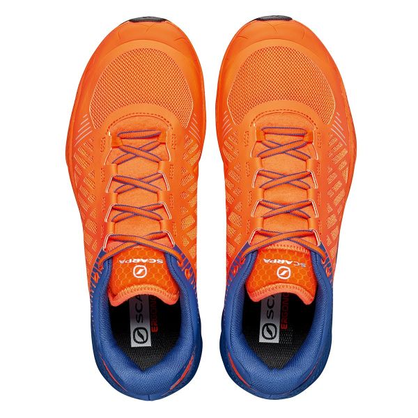 Scarpa Spin Ultra Erkek Koşu Ayakkabısı Orange - Blue