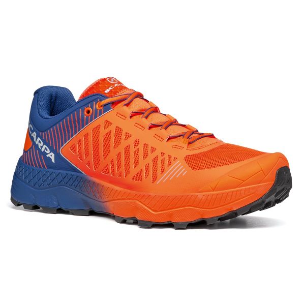 Scarpa Spin Ultra Erkek Koşu Ayakkabısı Orange - Blue