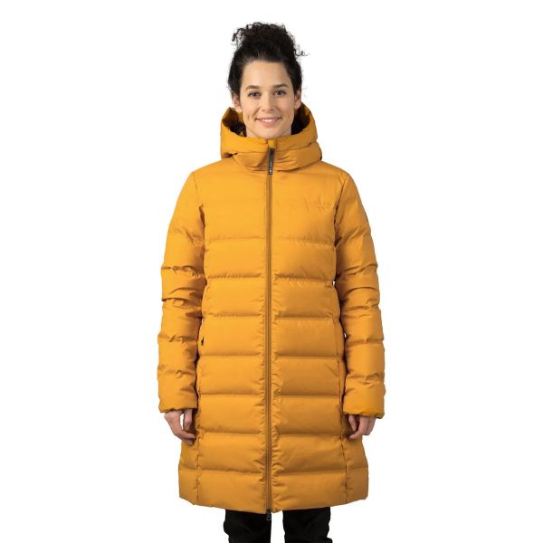 Hannah Gaia Kadın Outdoor Mont goldenyellow