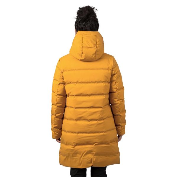 Hannah Gaia Kadın Outdoor Mont goldenyellow