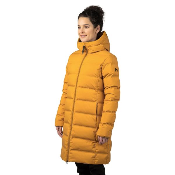 Hannah Gaia Kadın Outdoor Mont goldenyellow