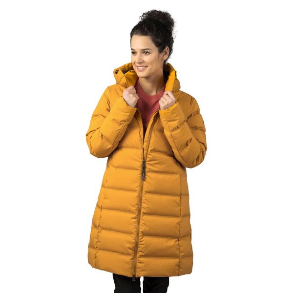 Hannah Gaia Kadın Outdoor Mont goldenyellow