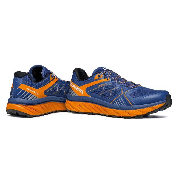 Scarpa Spin Infinity Gore-Tex Erkek Koşu Ayakkabısı True Blue - Orange