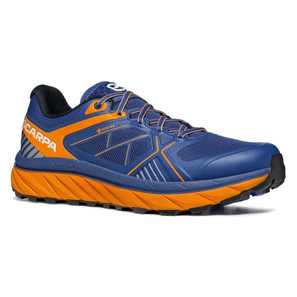 Scarpa Spin Infinity Gore-Tex Erkek Koşu Ayakkabısı True Blue - Orange