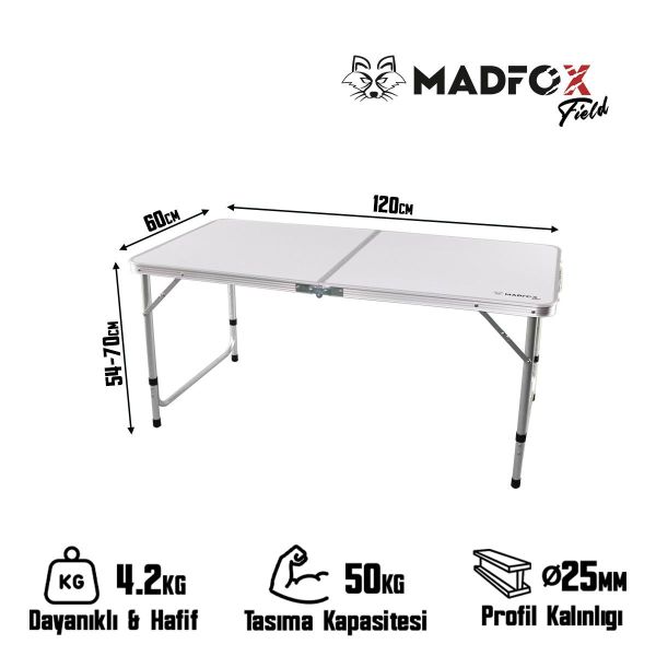 Madfox Field Katlanır Kamp Masası