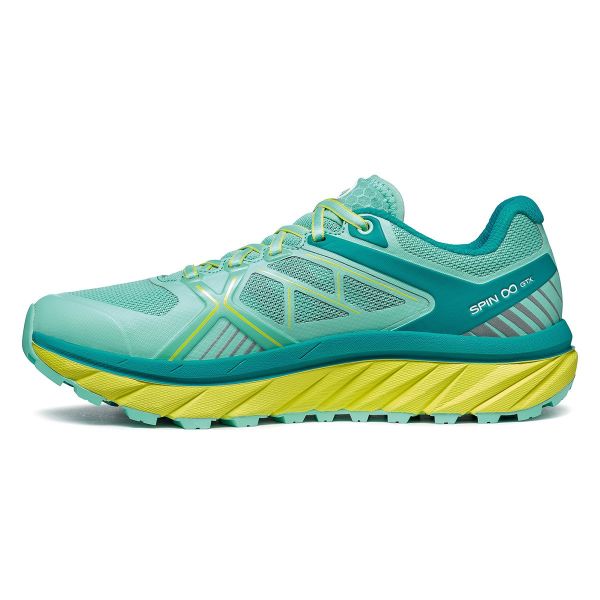 Scarpa Spin Infinity WMN Gore-Tex Kadın Koşu Ayakkabısı Aqua - Green