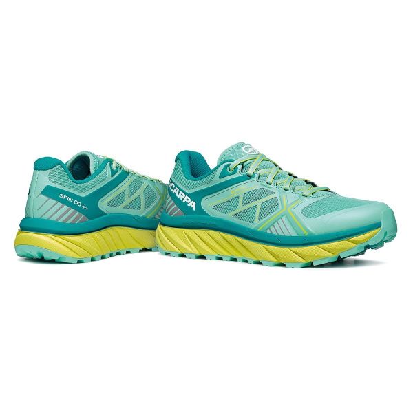 Scarpa Spin Infinity WMN Gore-Tex Kadın Koşu Ayakkabısı Aqua - Green