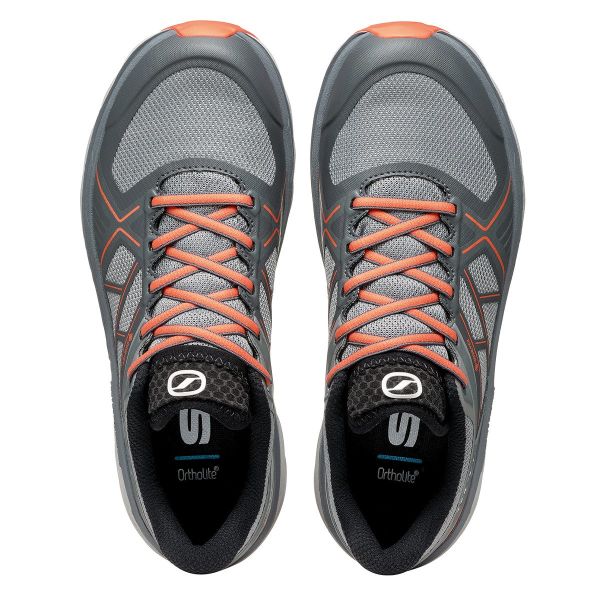Scarpa Spin Infinity WMN Gore-Tex Kadın Koşu Ayakkabısı Gray Coral Red