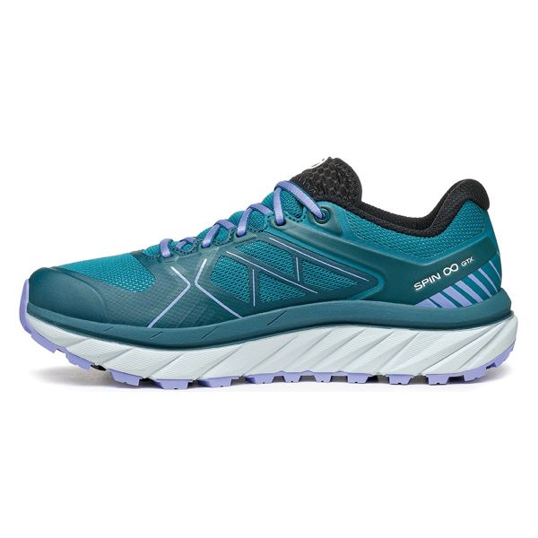 Scarpa Spin Infinity WMN Gore-Tex Kadın Koşu Ayakkabısı Lake Blue - Violet