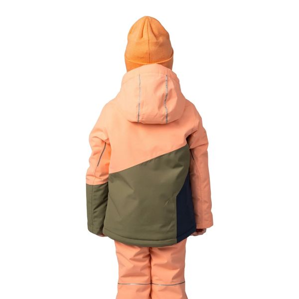 Hannah Kigali Jr Çocuk Kayak Mont - cantaloupe/burnt olive