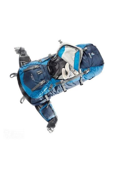 Deuter Aircontact 65 + 10 Sırt Çantası Midnight-Ocean