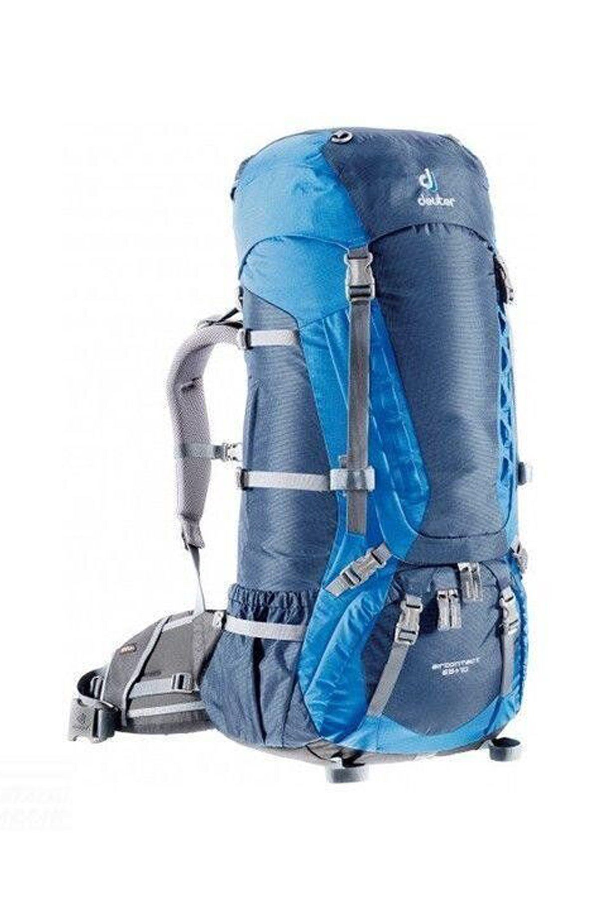 Deuter Aircontact 65 + 10 Sırt Çantası Midnight-Ocean
