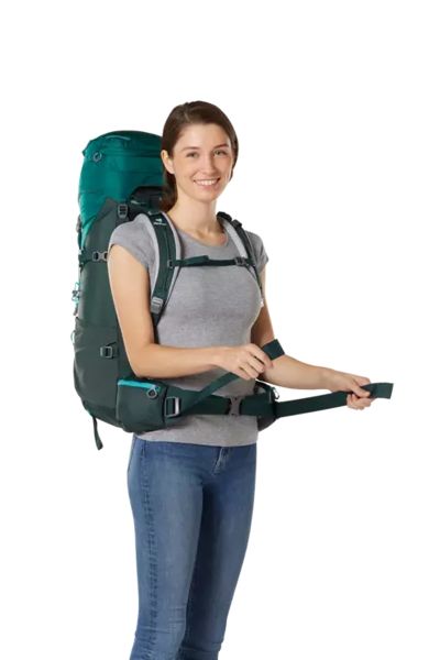Deuter Aircontact Lite 35 + 10 SL Kadın Sırt Çantası alpinegreen-forest