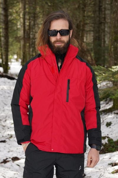 Fiyort Sogne 3 in 1 Mont - Kırmızı