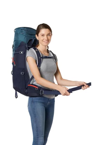 DEUTER Aircontact Lite 45 + 10 SL Kadın Sırt Çantası arctic-navy