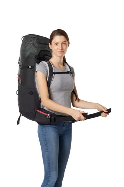 DEUTER Aircontact Lite 45 + 10 SL Kadın Sırt Çantası graphite-black