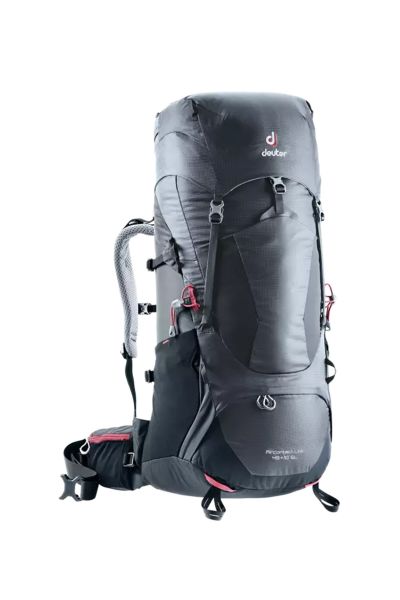 DEUTER Aircontact Lite 45 + 10 SL Kadın Sırt Çantası graphite-black