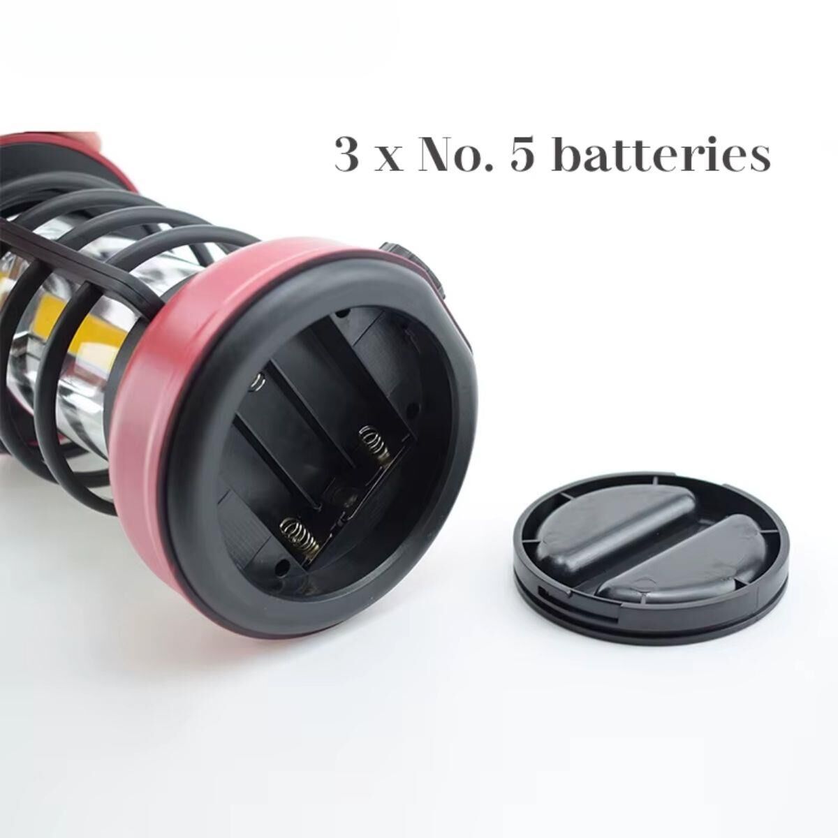 Madfox Vintage Glamping Kamp Lambası 1200mAh 18650 300 Lümen