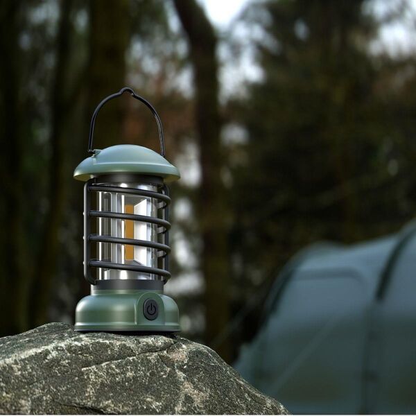 Madfox Vintage Glamping Kamp Lambası 1200mAh 18650 300 Lümen