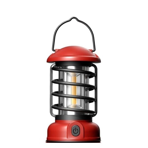 Madfox Vintage Glamping Kamp Lambası 1200mAh 18650 300 Lümen