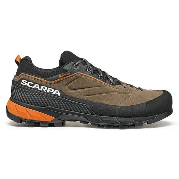 Scarpa Rapid XT Gore-Tex Erkek Outdoor Ayakkabı - Caribou-Rust Orange
