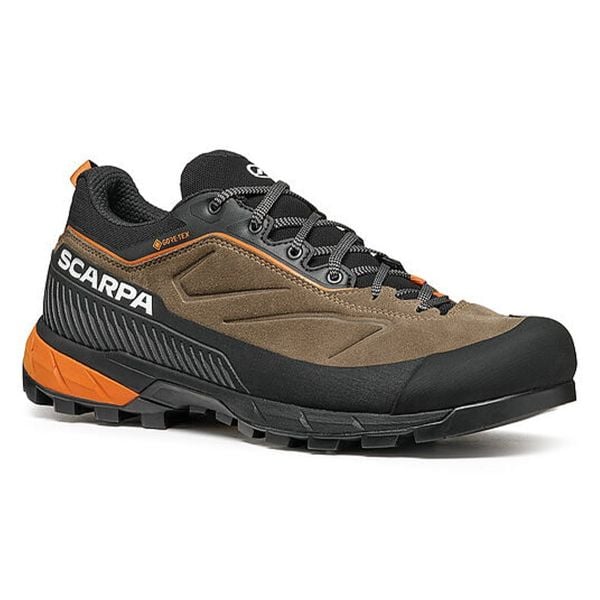 Scarpa Rapid XT Gore-Tex Erkek Outdoor Ayakkabı - Caribou-Rust Orange