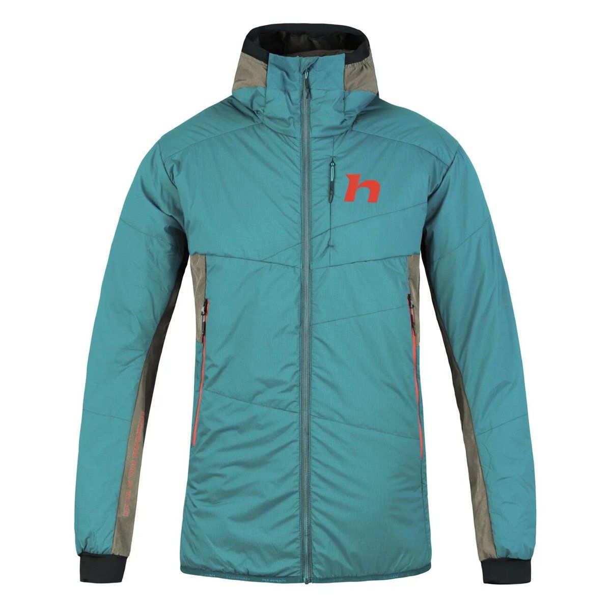 Hannah Kechu Hoody Erkek Outdoor Mont brittany blue/burnt olive