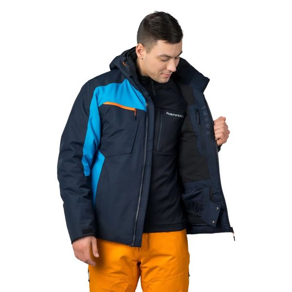 Hannah Kelton Erkek Outdoor Mont - anthracite/methyl blue