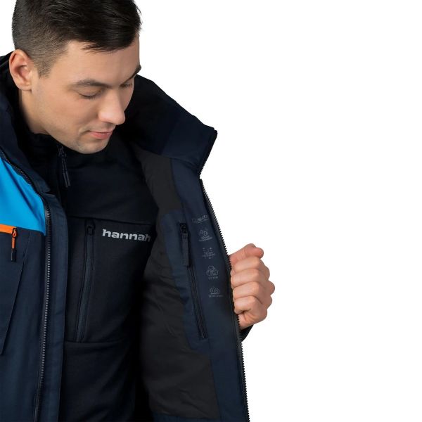 Hannah Kelton Erkek Outdoor Mont - anthracite/methyl blue