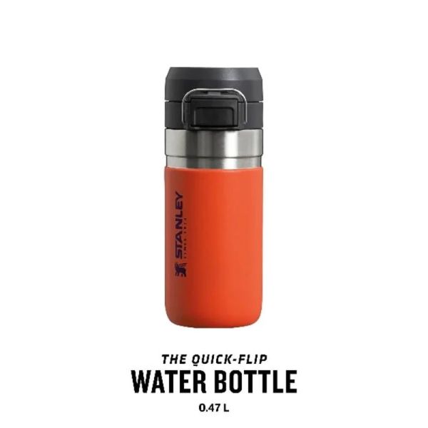 Stanley The Quick Flip Paslanmaz Çelik Termos 0,47 LT Turuncu