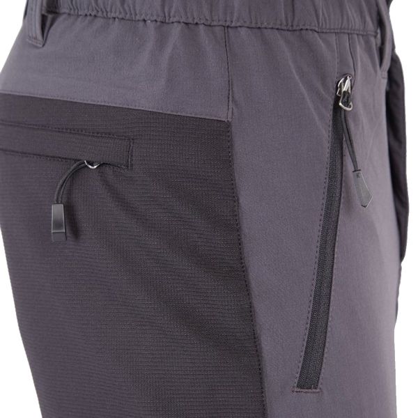 Alpinist Rugged Erkek Outdoor Pantolon - Antrasit/Siyah