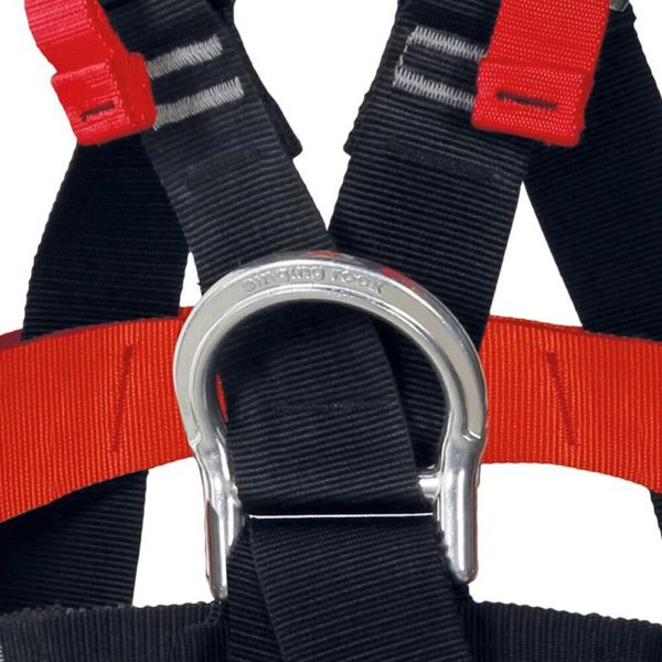 Tarzan Economic Small Full Body Harness Black-Red