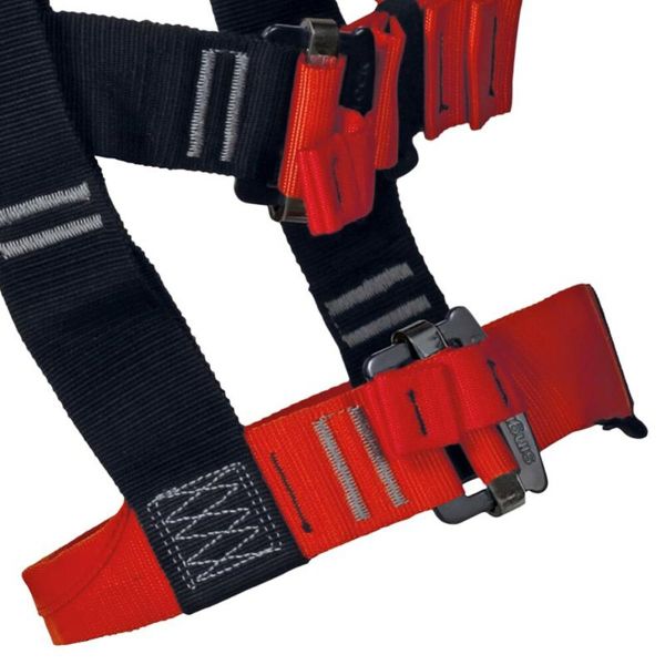 Tarzan Economic Small Full Body Harness Black-Red