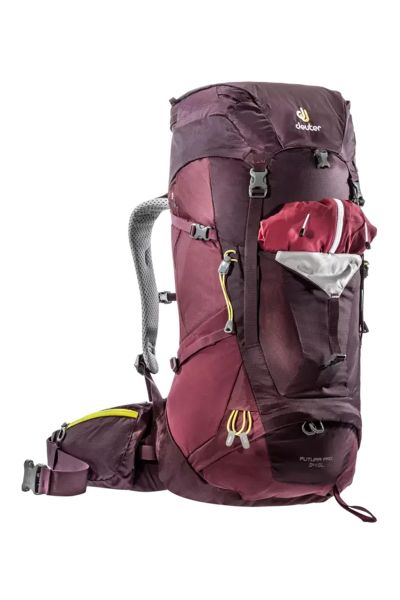 DEUTER Futura PRO 34 Litre SL Sırt Çantası AUBERGİNE-MARON
