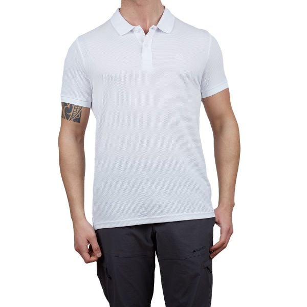 Alpinist Roc Erkek Polo T-Shirt Beyaz