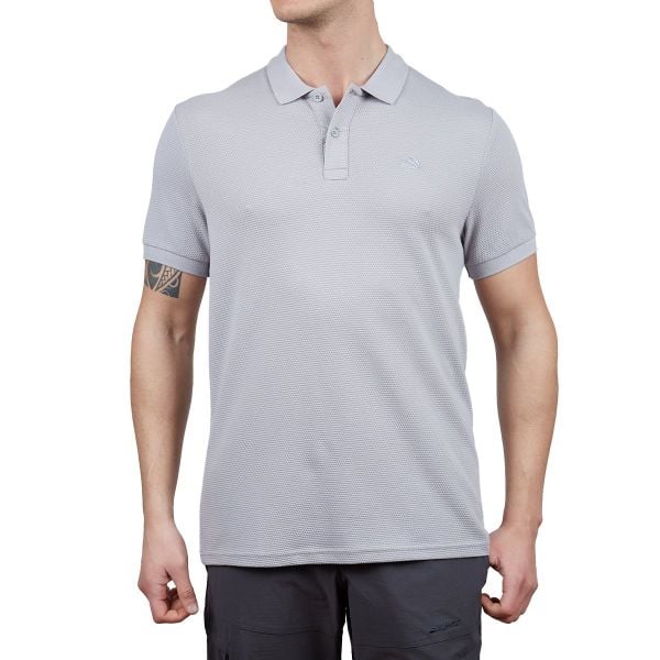 Alpinist Roc Erkek Polo T-Shirt Gri