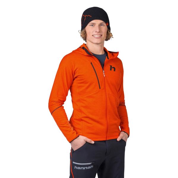 Hannah Niro Hoody Erkek Sweatshirt Spicy Orange Mel