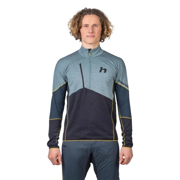 Hannah Niro HZ Erkek Sweatshirt Silver Blue Anthracite Mel