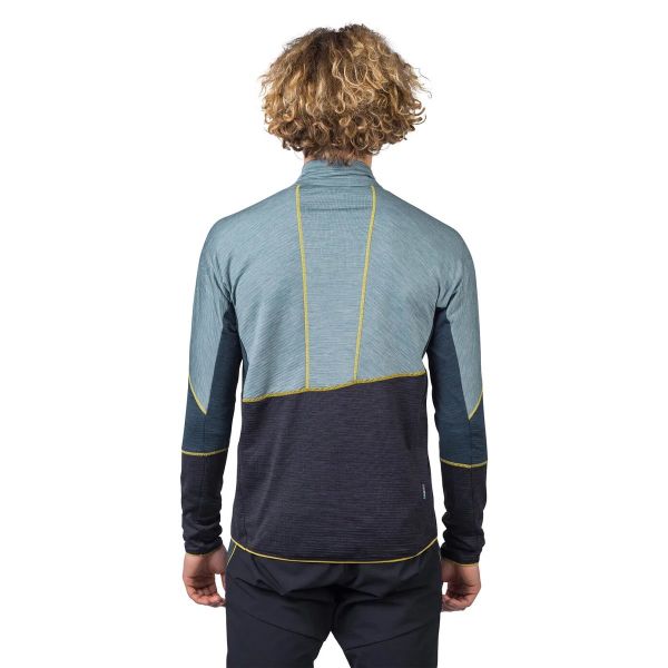 Hannah Niro HZ Erkek Sweatshirt Silver Blue Anthracite Mel