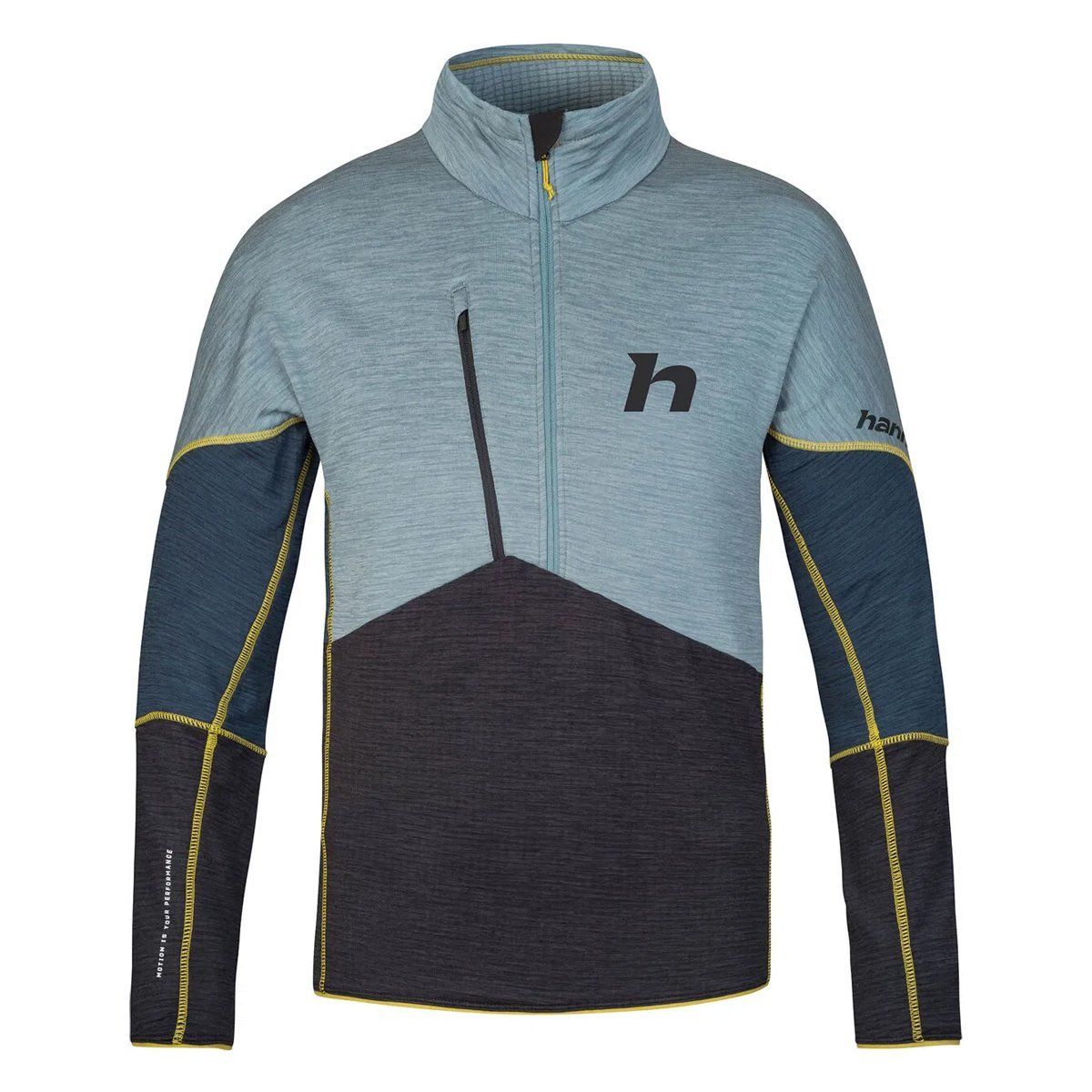 Hannah Niro HZ Erkek Sweatshirt Silver Blue Anthracite Mel