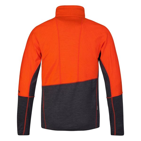 Hannah Niro Erkek Sweatshirt Spicy Orange Anthracite Mel