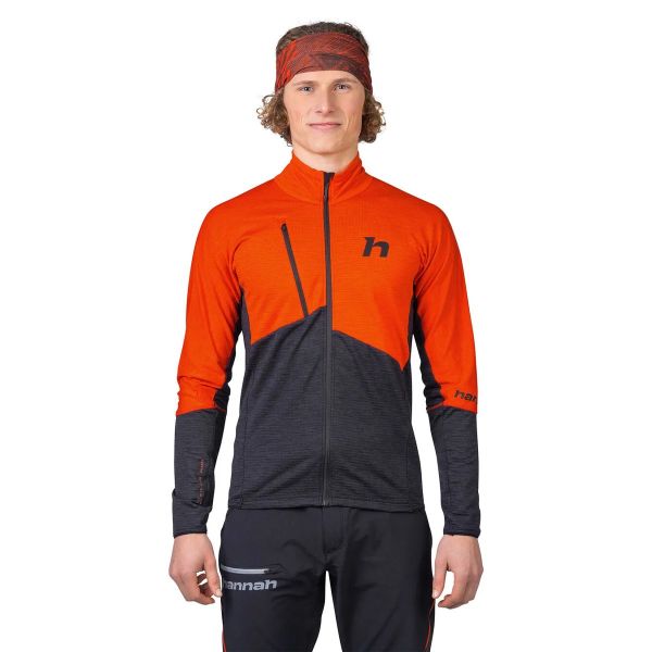 Hannah Niro Erkek Sweatshirt Spicy Orange Anthracite Mel