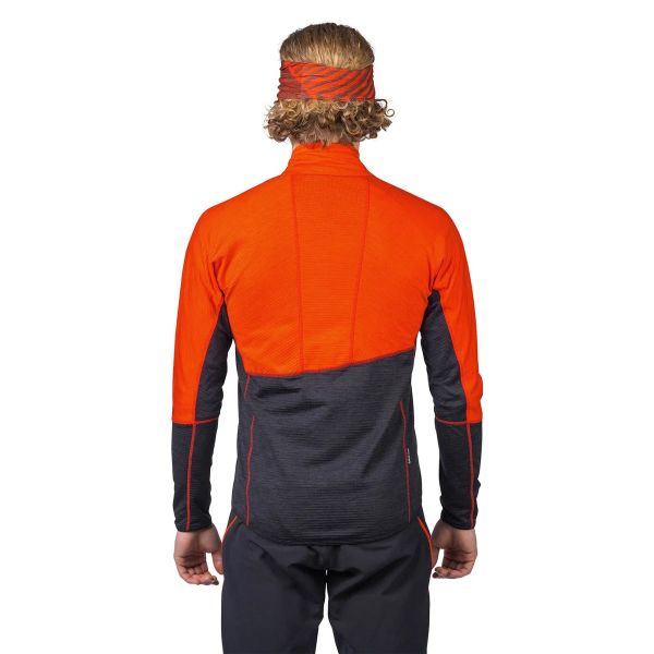 Hannah Niro Erkek Sweatshirt Spicy Orange Anthracite Mel