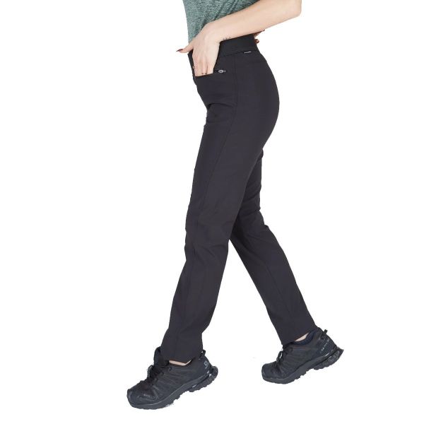 Alpinist Fuse Kadın Outdoor Pantolon - Siyah
